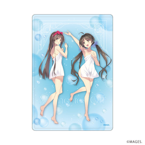 『メモリーズオフシリーズ』キャラクリアケース10/白河ほたる&桧月彩花(描き下ろしイラスト)